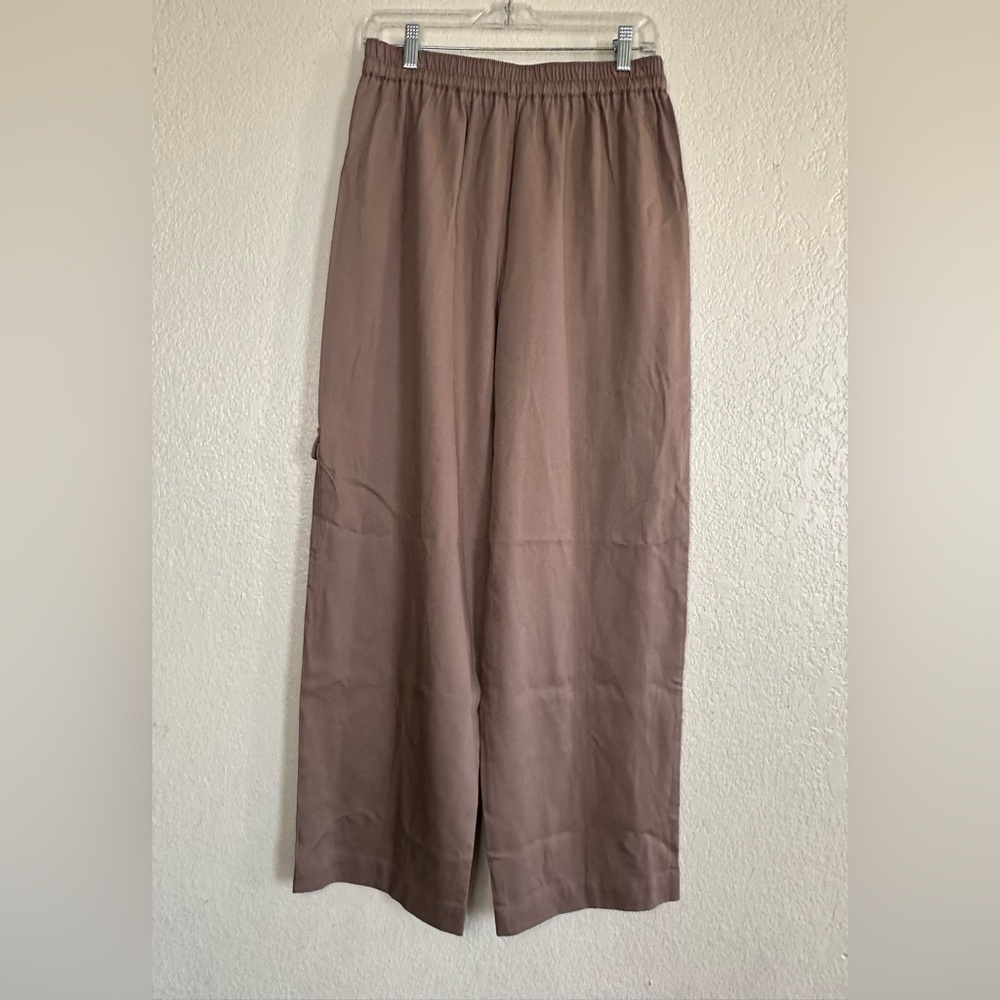 Madewell Cargo pants High Rise Relaxed Drawstring Viscose Small casual - Picture 3 of 11